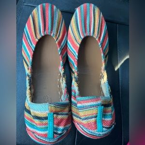 Tieks Striped Flats